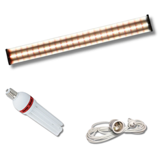 Full Spectrum Blooming Grow Light Kit 14000K CFL + LED-Off Grid Living Supplies