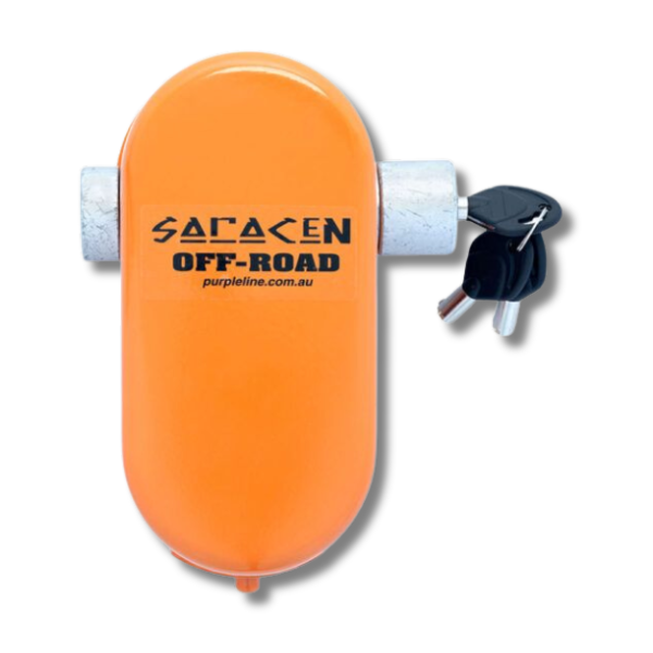 Fullstop Saracen Off Road Hitch Lock For Caravan & RVs-Off Grid Living Supplies Australia
