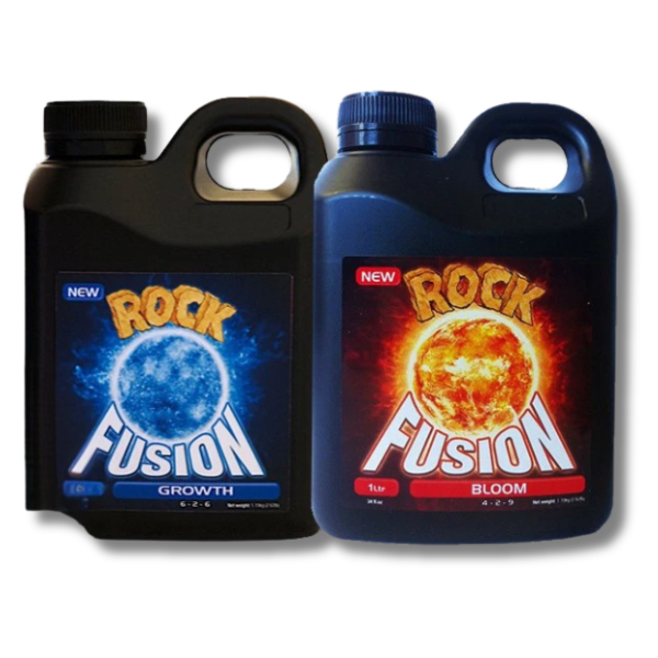 Fusion Bloom & Fusion Grow 1L / 5L Plant Nutrient - Rock-Off Grid Living Supplies
