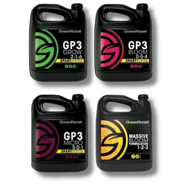 GP3 Grow Bloom Micro 3x1L with Massive Bloom - GreenPlanet-Off Grid Living Supplies