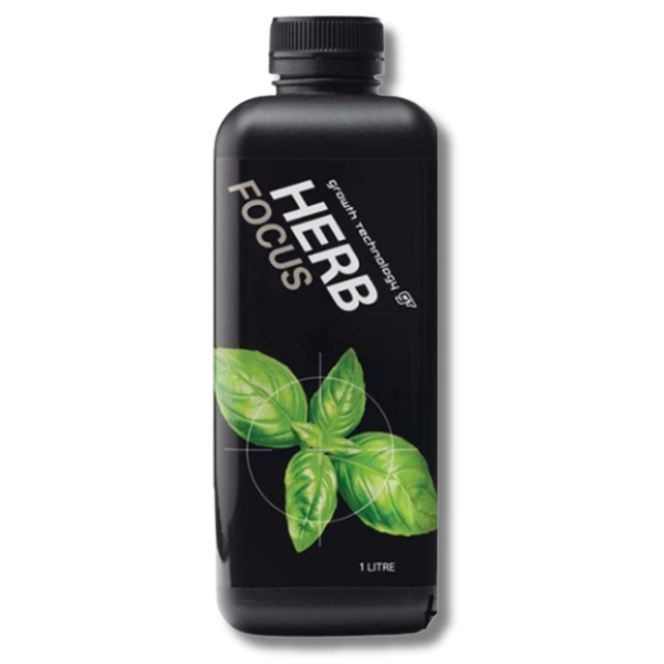 GT Herb Focus Nutrient 1L for Herbs, Leafy Greens & Vegetables - GT Growth Technology-Off Grid Living Supplies