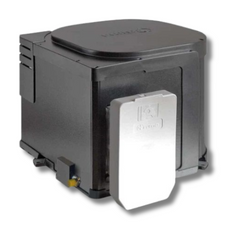 Gas / Electric Dual Hot Water System With Cream Cowl & Cover 14L-Off Grid Living Supplies Australia