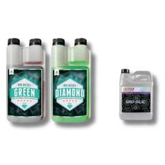 Green Diamond 1L with Gro-Silic 250ml Organic Nutrient - Sensi Pro-Off Grid Living Supplies