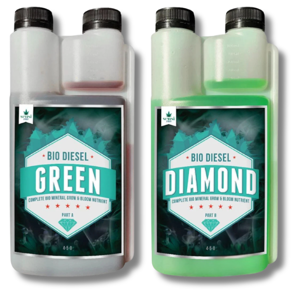 Green Diamond A&B 1L Organic Nutrient Kit - Sensi Pro-Off Grid Living Supplies