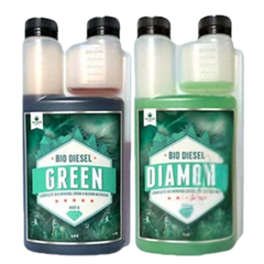 Green Diamond A&B 2x1/5L Organic Nutrient Kit - Sensi Pro-Off Grid Living Supplies