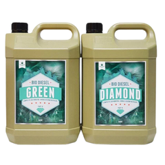 Green Diamond A&B 2x1/5L Organic Nutrient Kit - Sensi Pro-Off Grid Living Supplies