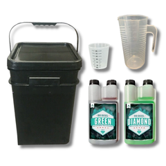 Green Diamond A&B 2x1L Diluting Mixing Kit 21L Bucket - Sensi Pro-Off Grid Living Supplies
