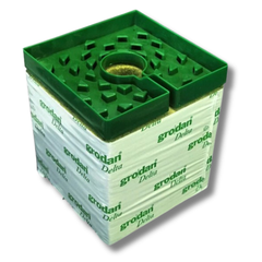 Grodan Rockwool 150x150mm with Hole and Drip Cap Pack of 2 / 4 / 6 / 8 / 10-Off Grid Living Supplies