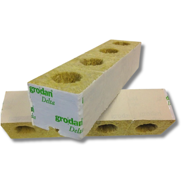 Grow Cubes 75x75mm with Hole - Grodan-Off Grid Living Supplies