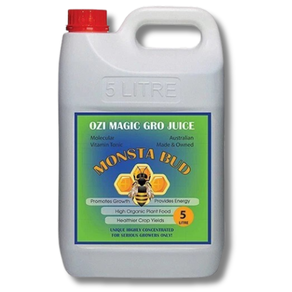 Grow Juice Monsta Bud Nutrient 5L Flowering Stage - Ozimagic-Off Grid Living Supplies