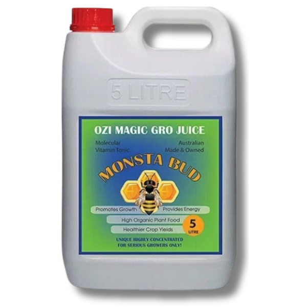 Grow Juice Monsta Bud Nutrient 5L Flowering Stage - Ozimagic-Off Grid Living Supplies