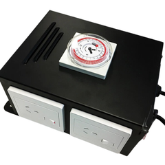 Grow Light Time Relay Box 4 Way Timer Controller for HPS / MH / LED-Off Grid Living Supplies