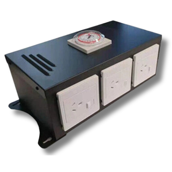 Grow Light Time Relay Box 6 Way Timer Controller for HPS / MH / LED-Off Grid Living Supplies