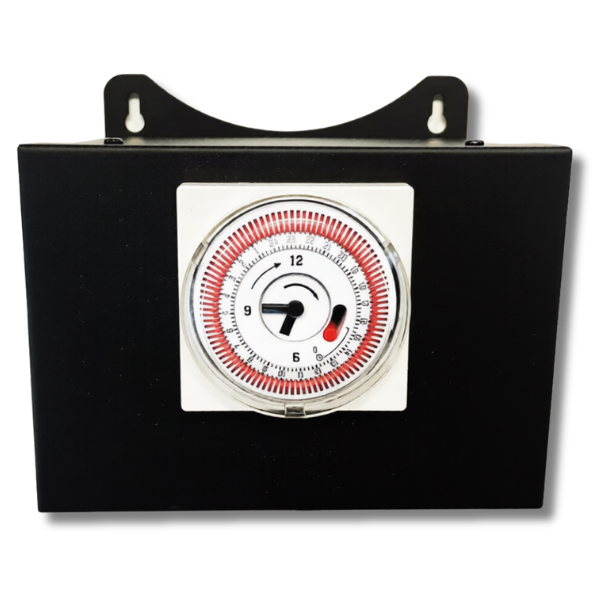 Grow Light Timer Relay Box 2 Way Power Switch for HPS / MH / LED-Off Grid Living Supplies