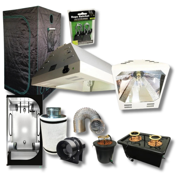 Grow Tent System with 315W CMH Light, DWC Water System and 6 Inch Ventilation-Off Grid Living Supplies
