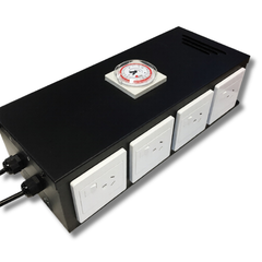 Grow Tent Time Relay Box 8 Plug Timer Switch Power Controller-Off Grid Living Supplies