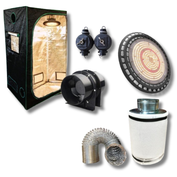 Grow Tent with 250W Samsung Chips LED and 6 Inch Fan Filter Kit - Harvemax-Off Grid Living Supplies