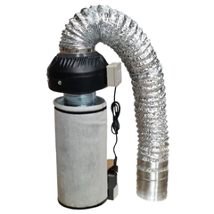 Grow Tent with 600W MH Cooltube Light and Drip Watering System-Off Grid Living Supplies