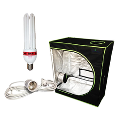 Grow Tent with CFL Lighting 6400K + 2700K-Off Grid Living Supplies