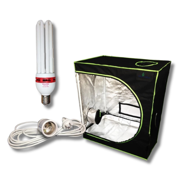 Grow Tent with CFL Lighting 6400K + 2700K-Off Grid Living Supplies