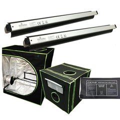 Grow Tent with Nano T5 Light Seedling Cloning Cutting and Heat Mat Kit-Off Grid Living Supplies