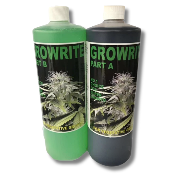 Growrite A&B 2x1L Vegetative Growth Nutrient - Growrite-Off Grid Living Supplies