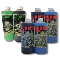 Growrite A&B 6x1L Growing & Flowering Nutrient - Budrite-Off Grid Living Supplies