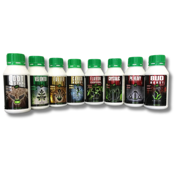 Growth & Bloom Additives Pack 8x250ml Trial Package - Nutrifield-Off Grid Living Supplies