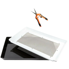 Harvest Trim Tray 150 Micron Pollen and Ash Collector with Pruner-Off Grid Living Supplies