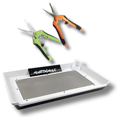 Harvest Trim Tray with 150 Micron Screen Pollen Triclones Ash Collector & Pruner Kit-Off Grid Living Supplies