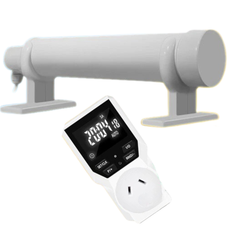 Heat Saber Bar Heater 60W / 120W with Optional Digital Timer / Countdown Timer-Off Grid Living Supplies