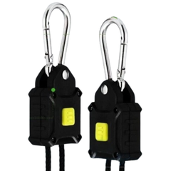 Heavy Duty Pulley Rope Hanger with Ratchet Lifting Lanyard for Outdoor Tents-Off Grid Living Supplies