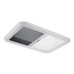 Heki 2 Roof Light White For Caravan & RVs-Off Grid Living Supplies Australia