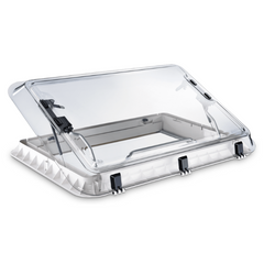Heki 2 Roof Light White For Caravan & RVs-Off Grid Living Supplies Australia