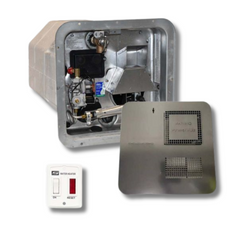 Hot Water System 12V / 240V Black 20.3L For Caravan & RVs-Off Grid Living Supplies Australia