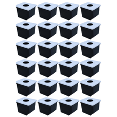 Hydroponic Bato Dutch Bucket Set with Lids and Net Pots (2 / 5 / 10 / 16 / 24 Sets)-Off Grid Living Supplies