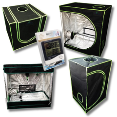Hydroponic Mylar Seeding & Cutting Grow Tent with Meter-Off Grid Living Supplies