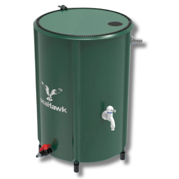 Hydroponic Nutrient Water Tank 200L Flexible - Seahawk-Off Grid Living Supplies