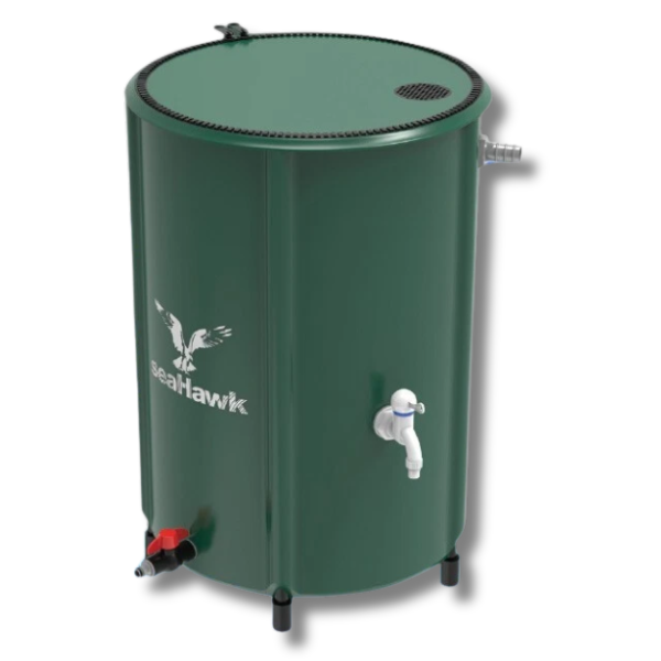 Hydroponic Water Tank 250L Nutrient Reservoir Flexible - Seahawk-Off Grid Living Supplies