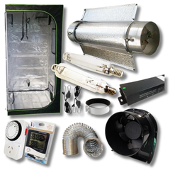 Hydroponics 600W HPS/MH Grow Light Tent with 6 Inch Ventilation and Digital Ballast-Off Grid Living Supplies
