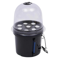 Hydroponics Aeroponic Cloning Station with Extra Fine Fog Maker & Programmable Timer-Off Grid Living Supplies