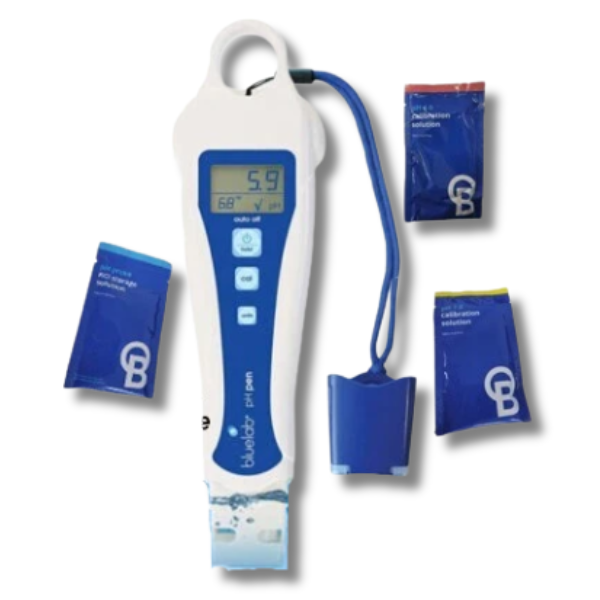 Hydroponics Bluelab Digital PH Pen Meter with Temperature Tester and PH Calibration-Off Grid Living Supplies