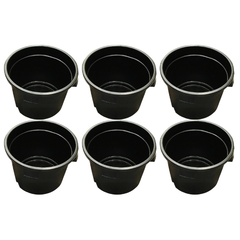 Hydroponics Extra Thick 52L Round Flower Bucket Pot with Handles-Off Grid Living Supplies