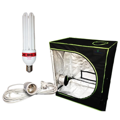 Hydroponics Seedling Light Tent with CFL 125W Dual Grow Light - Harvemax-Off Grid Living Supplies