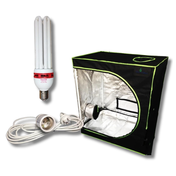 Hydroponics Seedling Light Tent with CFL 125W Dual Grow Light - Harvemax-Off Grid Living Supplies