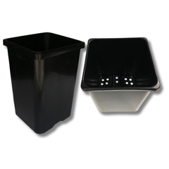 Hydroponics Square Bucket Kit 18L and 24L with 15L Coco Perlite and 5L Clay Ball-Off Grid Living Supplies