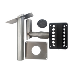 Independent Flue Kit For Refrigerators Black-Off Grid Living Supplies Australia