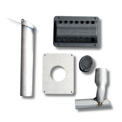 Independent Flue Kit For Refrigerators Black-Off Grid Living Supplies Australia