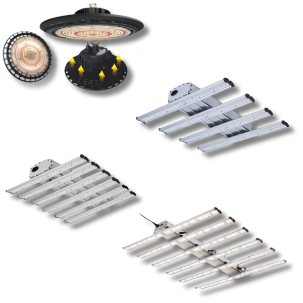 Indoor Full Spectrum LED Grow Light for Hydroponics-Off Grid Living Supplies