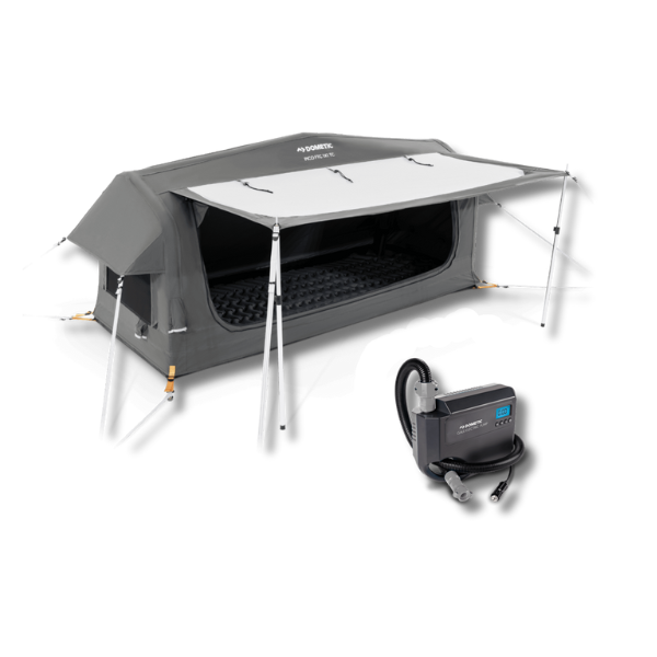 Inflatable Camping Swag For 1 Person With Electric Pump-Off Grid Living Supplies Australia